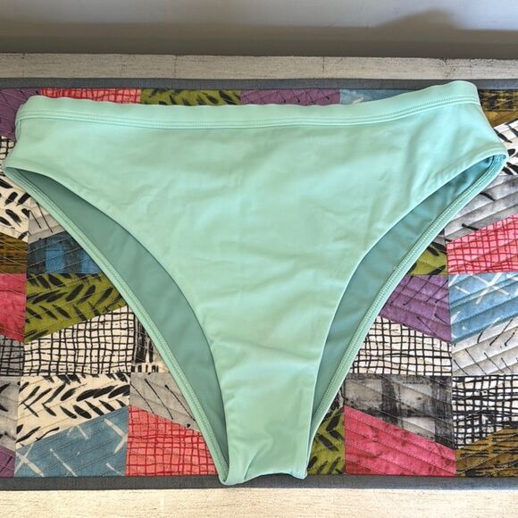 Jolyn Green Swim Bikini Bottoms Sz XL - Picture 1 of 7
